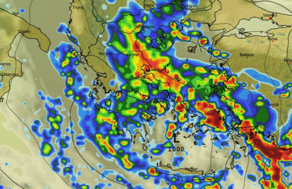 Καιρός 3-12: Ισχυρές καταιγίδες προ των πυλών – Επιμένει το ευρωπαϊκό