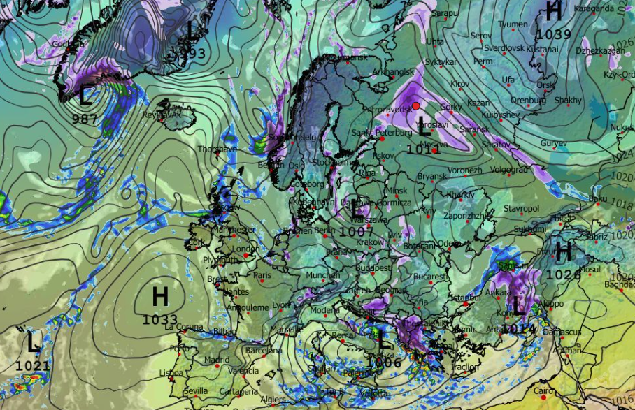 Καιρός Πρωτοχρονιά: Εβδομάδα και με χιόνια η πρώτη του 2026