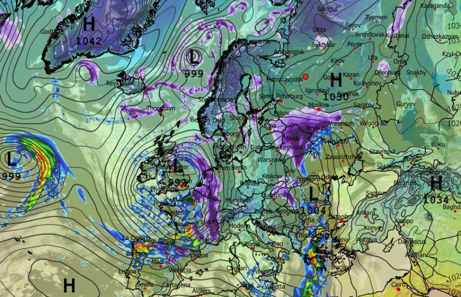 Καιρός 29-12: Νέα δεδομένα ECMWF – Πότε βλέπει ξανά διαδοχικές κακοκαιρίες (vid)