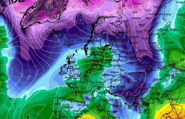 Καιρός GFS: Από 7 Γενάρη η νέα τάση ψυχρής εισβολής… (vid)