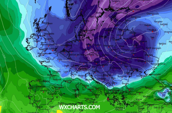 Καιρός 1-12: Κάτι… ψυχρό μαγειρεύει το GFS για τα μέσα Δεκέμβρη (vid)