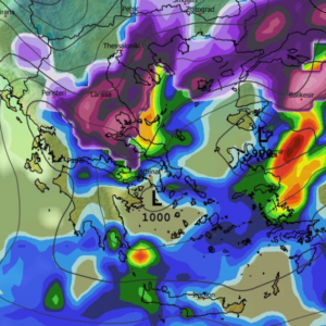 Καιρός Πρωτοχρονιά: Χτυπά ξανά… χιονοκαμπάνες το GFS (Vid)