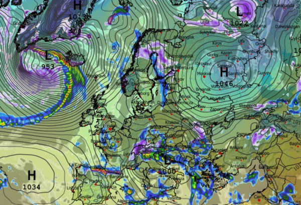 Καιρός: Σταθερό για κακοκαιρία από 17 Δεκέμβρη το GFS (vid)