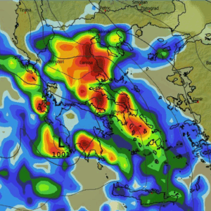 Καιρός 2-12: Ενισχύει την κακοκαιρία το GFS – Πρωινά δεδομένα Τρίτης (Vid)