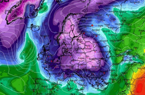 Καιρός 25-12: Οριακές καταστάσεις ψυχρής εισβολής – Νέα δεδομένα GFS