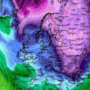 Καιρός GFS: Το μοντέλο σε… τρέλα, ψυχρή εισβολή το μεσημέρι, θερμή το βράδυ