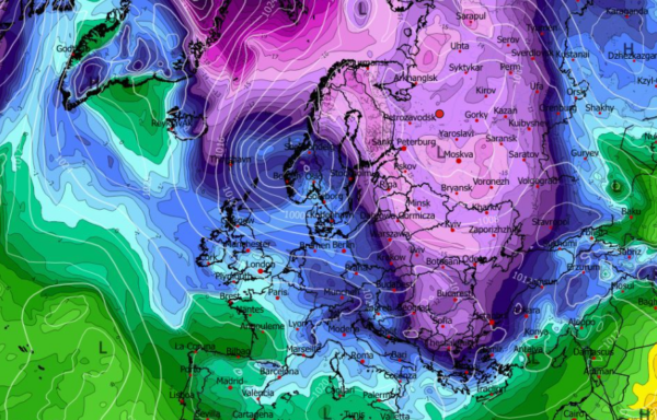 Καιρός GFS: Το μοντέλο σε… τρέλα, ψυχρή εισβολή το μεσημέρι, θερμή το βράδυ