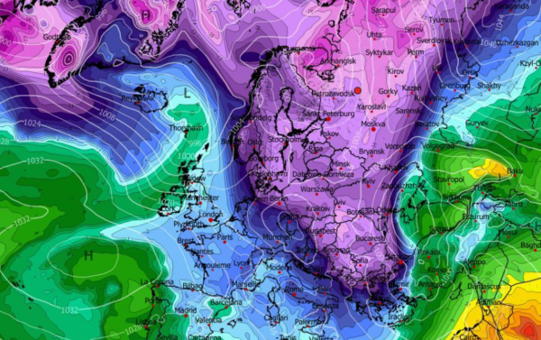 Καιρός Πρωτοχρονιά: Εδραιώνει την τάση ψυχρής εισβολής το GFS (vid)