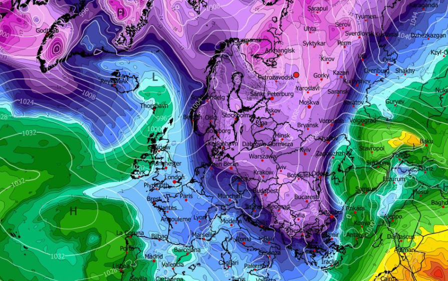 Καιρός Πρωτοχρονιά: Εδραιώνει την τάση ψυχρής εισβολής το GFS (vid)