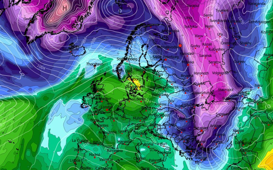 Καιρός Πρωτοχρονιά: Ξανά τάση ψυχρής εισβολής από το GFS (vid)