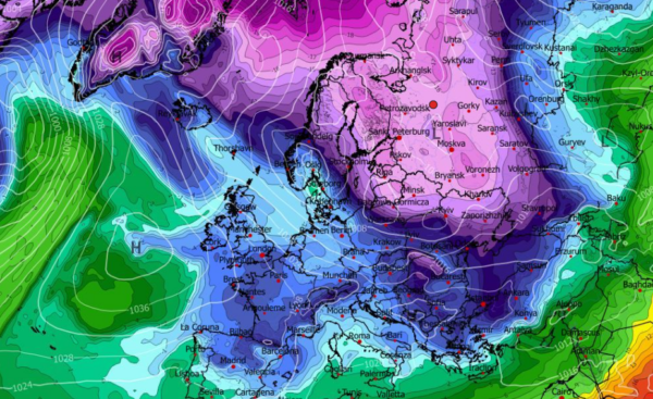 Καιρός Χριστούγεννα: Κατεβάζει ψύχος το GFS από 27 Δεκέμβρη (vid)