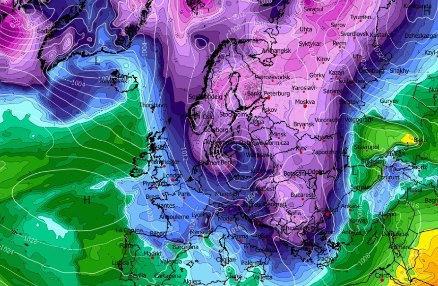 Καιρός Πρωτοχρονιά: Ξανά στην… πρίζα για σοβαρή ψυχρή εισβολή (vid)
