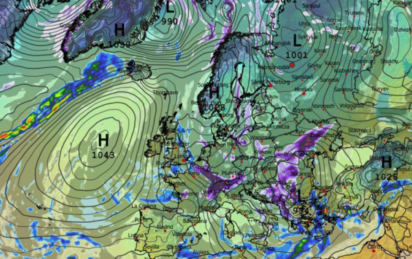 Καιρός 23-12: Σε τροχιά διαδοχικών κακοκαιριών – Πρωινά δεδομένα GFS (vid)