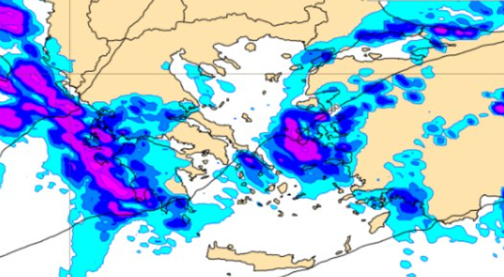 Καιρός Χριστούγεννα: Με βροχές και χιόνια στα ορεινά – Κλείδωσε από Κολυδά