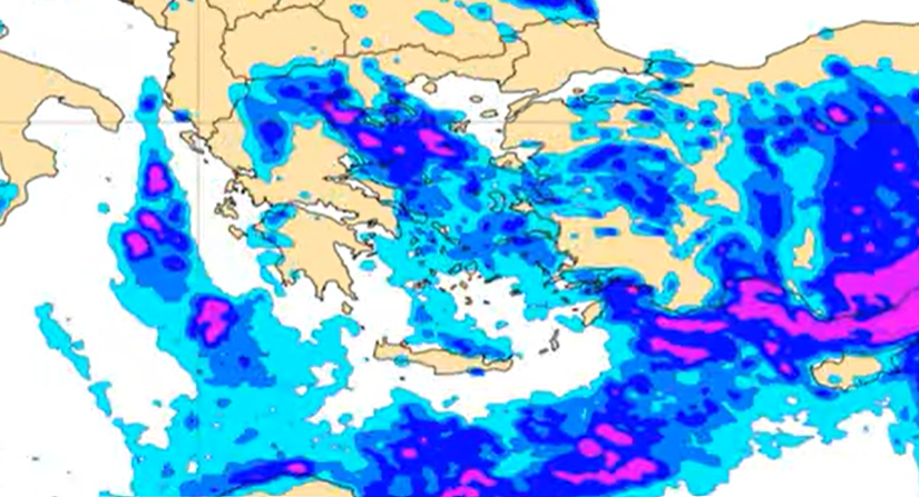 Καιρός 7-12: Ενημέρωση Κολυδά για αντικυκλώνα! Πού πηγαίνουν οι βροχές (vid)