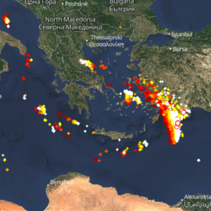Καιρός 5-12: Πού χτυπά τώρα η κακοκαιρία Byron – Live οι κεραυνοί