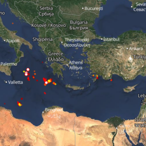 Καιρός 22-12: Πού εκδηλώνονται τώρα καταιγίδες – Live
