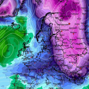 Καιρός Πρωτοχρονιά: Ιδανικό σενάριο ψυχρής εισβολής για χιόνια από το GFS (vid)