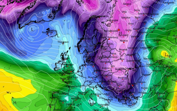 Καιρός Πρωτοχρονιά: Επιμένει για ψυχρή εισβολή το ευρωπαϊκό (vid)