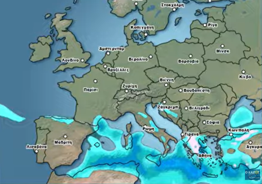Καιρός: Σάκης Αρναούτογλου για βροχερά Χριστούγεννα και χιονοχαμηλά προς Πρωτοχρονιά