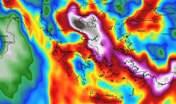 Καιρός 4-12: Νέα δεδομένα GFS – Πού θα πέσουν τα περισσότερα χιλιοστά βροχής