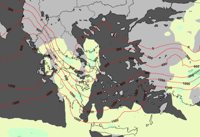 Καιρός Meteo: Πού θα χιονίσει τις επόμενες ώρες – Επικαιροποιημένη πρόγνωση