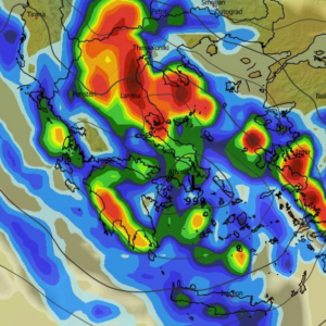 Καιρός 5-12: Πρωινή ανανέωση GFS – Η πορεία της κακοκαιρίας τις επόμενες ώρες