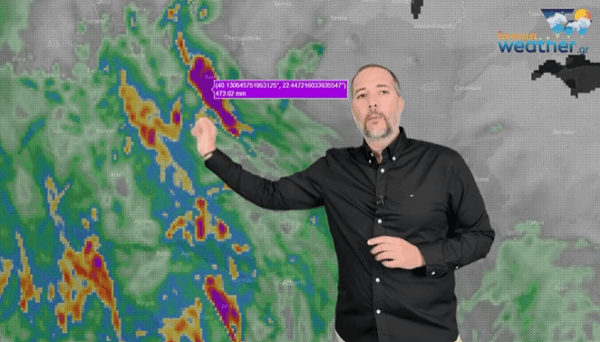 Καιρός: Η πρόγνωση – προειδοποίηση από τον Γιάννη Σταματάκη για ισχυρή κακοκαιρία