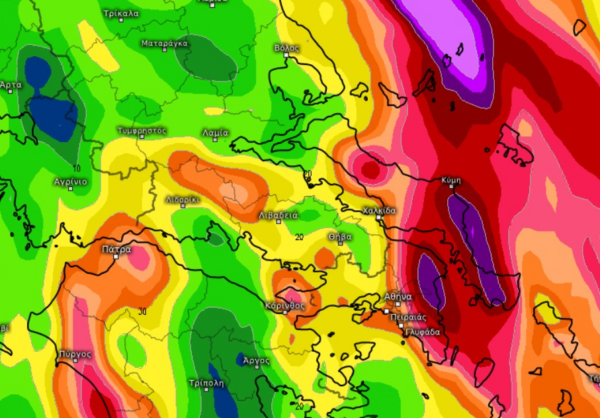 Κακοκαιρία Byron: Τρία σενάρια Τσατραφύλλια για την Αττική