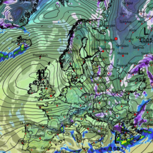 Καιρός 22-12: Επιμένει το GFS για ψυχρή εισβολή και χιόνια (Vid)
