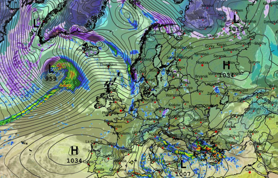 Καιρός Χριστούγεννα: Ανατροπή από το ευρωπαϊκό – Τάση διαδοχικών κακοκαιριών