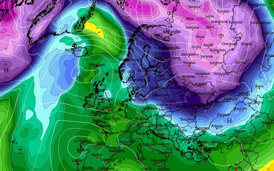Καιρός Χριστούγεννα: Κάτι… μαγειρεύει το ευρωπαϊκό! Καρέ – καρέ η εξέλιξη