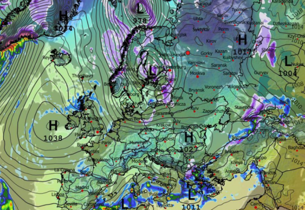 Καιρός 18-12: Μετά τα Χριστούγεννα, ισχυρές κακοκαιρίες – Νέα δεδομένα GFS (vid)