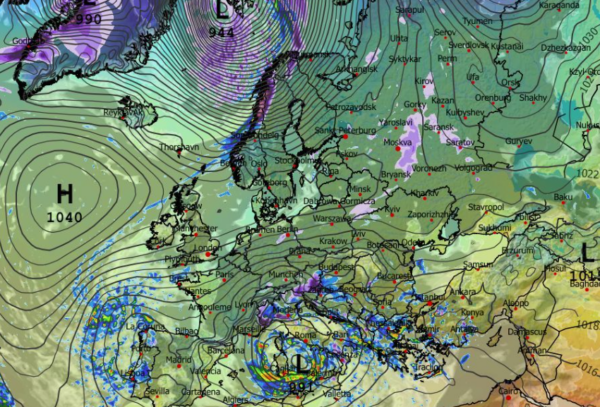 Καιρός Χριστούγεννα: Αλλη εικόνα από το ευρωπαϊκό – Λιγότερα χιόνια (vid)