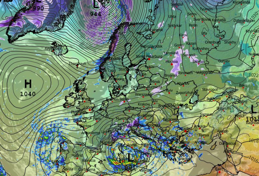 Καιρός Χριστούγεννα: Αλλη εικόνα από το ευρωπαϊκό – Λιγότερα χιόνια (vid)