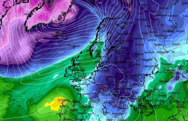 Καιρός Χριστούγεννα: Νέο τρέξιμο ψυχρής εισβολής από το GFS