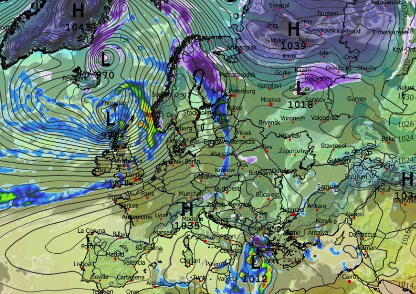Καιρός Χριστούγεννα: Νέο σενάριο από GFS και με χιόνια (vid)