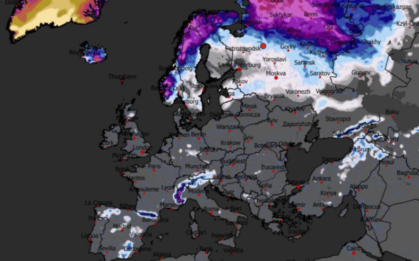 Καιρός Χριστούγεννα: Χωρίς χιόνι οι περισσότερες χώρες της Ευρώπης