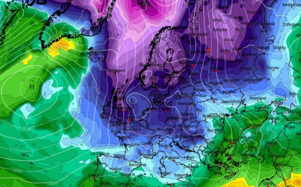 Καιρός Χριστούγεννα: Νέα δεδομένα GFS – Πότε βλέπει την ψυχρή εισβολή (vid)