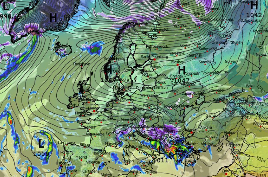 Καιρός Χριστούγεννα: Χτυπά… λευκά καμπανάκια το GFS – Κεφάτο τρέξιμο (vid)