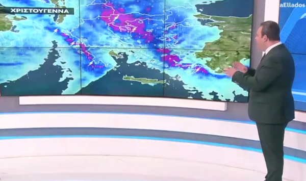 Καιρός 23-12: Επιμένει ο Μαρουσάκης! Πρωτοχρονιά με κρύο και χιόνια χαμηλά (vid)