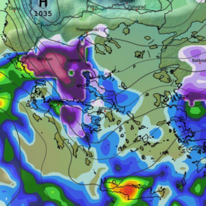 Καιρός Χριστούγεννα: Χιονοκαταστάσεις τάζει το GFS από 26 Δεκέμβρη (vid)