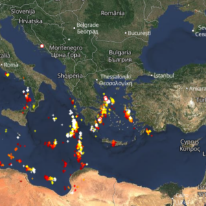 Κακοκαιρία Byron: Πού εκδηλώνονται τώρα ισχυρές καταιγίδες – Live