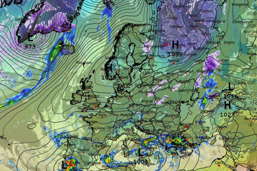 Καιρός: Διαδοχικές και ισχυρές κακοκαιρίες από το ευρωπαϊκό έως την Πρωτοχρονιά
