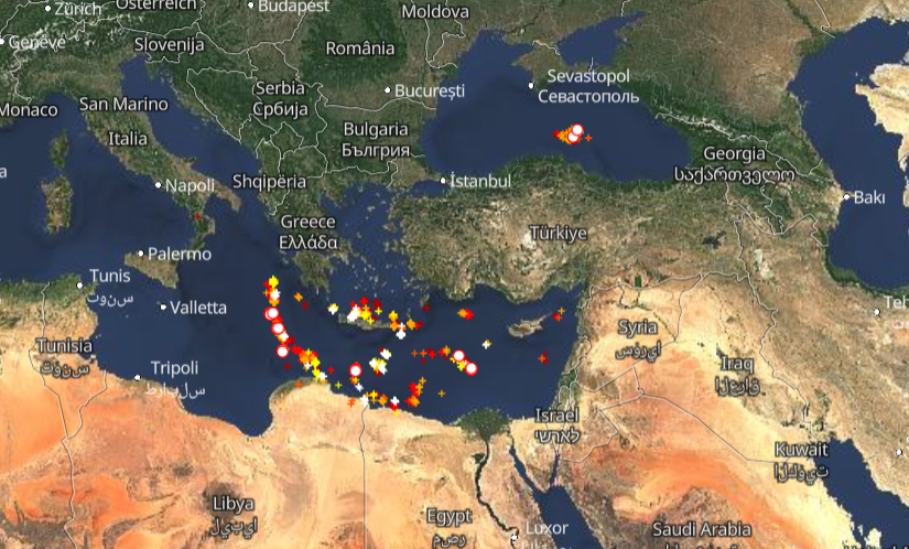 Κακοκαιρία Byron: Πού εκδηλώνονται καταιγίδες τώρα – Live