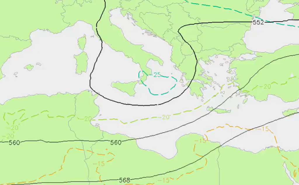 Καιρός – Κολυδάς για Χριστούγεννα: Οι δύο μεγάλες διαφορές των μοντέλων