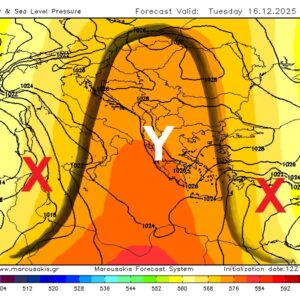 Καιρός: Μαρουσάκης για «εμποδιστή Ω» και Χριστούγεννα με βροχές και χιόνια