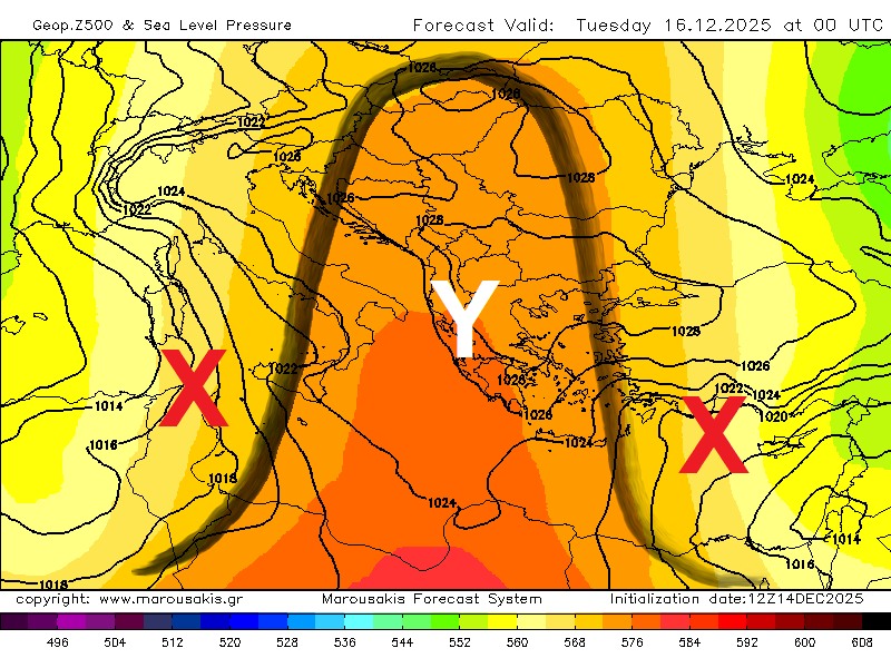 Καιρός: Μαρουσάκης για «εμποδιστή Ω» και Χριστούγεννα με βροχές και χιόνια