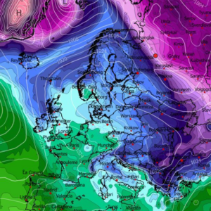 Καιρός Πρωτοχρονιά: Ποδαρικό με ψυχρή εισβολή στο 2026 βλέπει το GFS