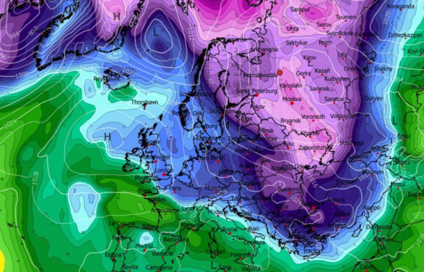 Καιρός Πρωτοχρονιά: Τάση ψυχρής εισβολής – Καρέ καρέ από το ευρωπαϊκό
